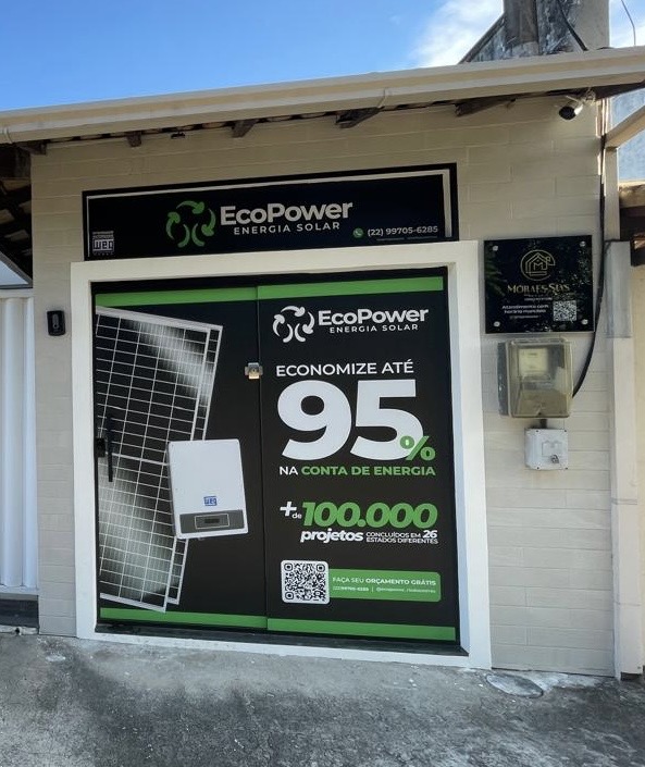 Fachada da unidade EcoPower Rio das Ostras